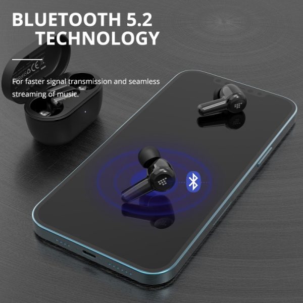 tronsmart-apollo-air-truewireless-stereo-plus-hybrid-anc-earbuds (9) Tronsmart Apollo Air TrueWireless™ Stereo Plus Hybrid ANC Earbuds with Bluetooth 5.2, Asynchronous Transmission, 35dB full frequency ANC - Black - Image 14