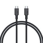 Aukey Gen2 E Marker PD 100W USB 3.1 Type C To Type C Cable - CB-CD21 - Black - 3 feet