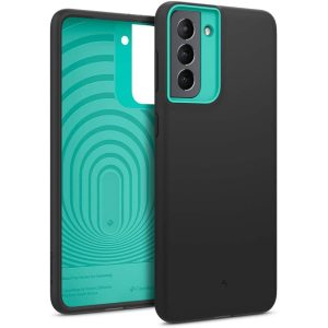 Galaxy S21 NanoPop Dual tone Liquid Silicone Case by Caseology - Prune Charcoal - ACS02433