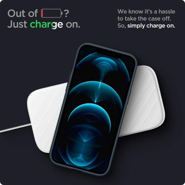 Apple iPhone 12 Pro Max Thin Fit Case by Spigen - ACS02293 - Metal Slate - Image 3