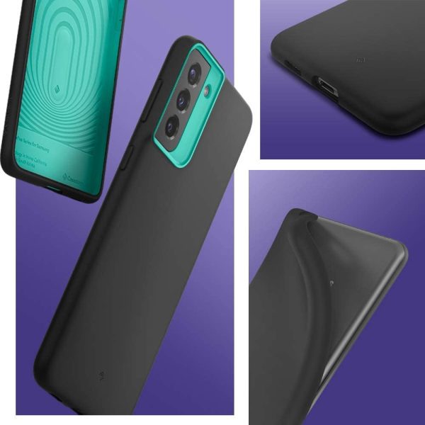 Galaxy S21 NanoPop Dual tone Liquid Silicone Case by Caseology - Prune Charcoal - ACS02433 - Image 2