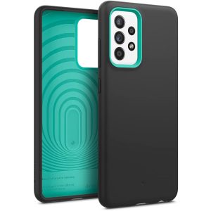 Galaxy A52s 5G / A52 NanoPop Dual tone Liquid Silicone Case by Caseology - Prune Charcoal - ACS02773