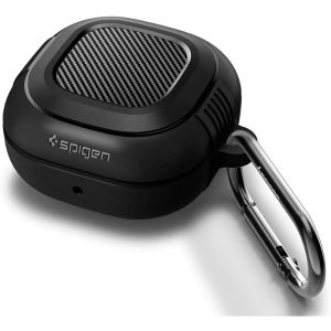 Galaxy Buds 2 Pro 2022 / Buds 2 / Buds Pro / Buds Live Case Spigen Rugged Armor - Matte Black - ASD01276