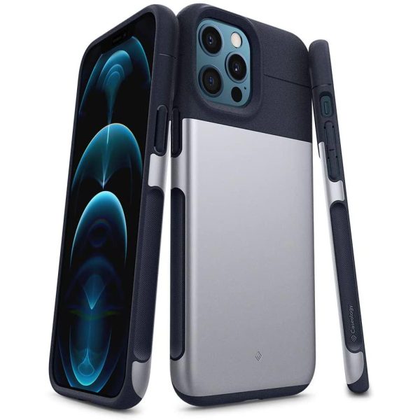 612V5MZGKsL._AC_SL1000_ iPhone 12 Pro Max Legion Two Tone Case by Caseology - Navy Stone - ACS01919 - Image 1