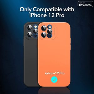 Apple iPhone 12 Pro MagSafe Cloud Super Soft Case by ESR - Coral Orange - Image 2