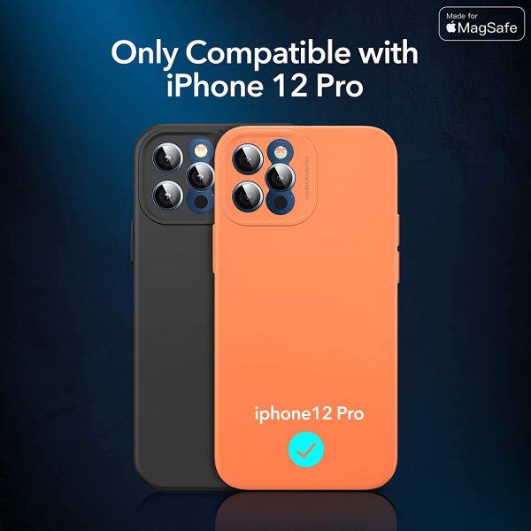 Apple iPhone 12 Pro MagSafe Cloud Super Soft Case by ESR - Coral Orange - Image 2