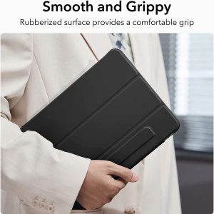 iPad Pro 12.9 2022 / 2021 Rebound Magnetic Smart Case Convenient Magnetic Attachment Supports Pencil Pairing & Charging also for iPad Pro 12.9 2020 - Navy Blue - Image 9
