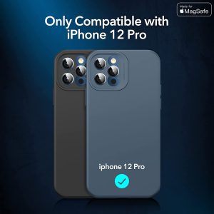 Apple iPhone 12 Pro MagSafe Cloud Super Soft Case by ESR - Deep Navy Blue - Image 2