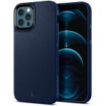 Apple iPhone 12 / 12 Pro Leather Brick by CYRILL Spigen - ACS01735 - Navy Blue