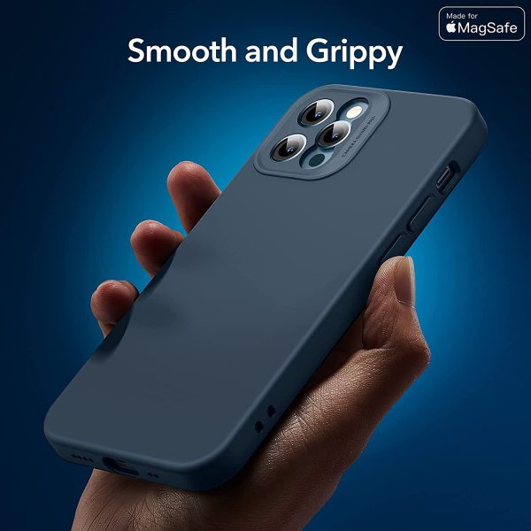 Apple iPhone 12 Pro MagSafe Cloud Super Soft Case by ESR - Deep Navy Blue - Image 3