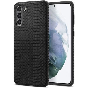 Galaxy S21 Liquid Air Case by Spigen ACS02422 - Matte Black