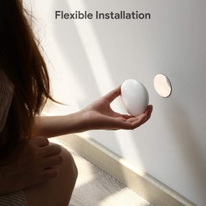Aukey AiPower Rona Motion Sensor Night Light Aipower LED Motion Sensor Night Light Rechargeable, Wireless Stick-on Warm White Light with Built-in Infrared Movement Detector, USB C Charging - 2 PACK - KR-NL01 - Image 6