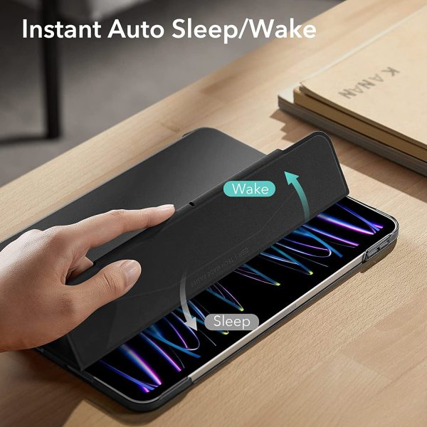 iPad Pro 11 2022 / 2021 Ascend Trifold Hard Smart Case by ESR - Black - Image 5