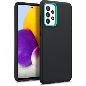 Galaxy A72 NanoPop Dual tone Liquid Silicone Case by Caseology - Prune Charcoal - ACS02778