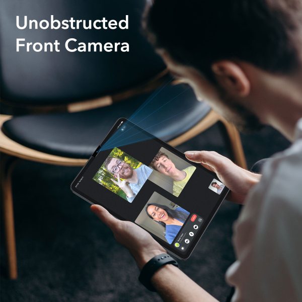 iPad Pro 12.9 2021 Paper Feel Clear Matte Film with Support for Apple Pencil, Write & Draw Like on Paper by ESR - Also for iPad Pro 12.9 2020 & 2018 - 2 PACK - Image 10