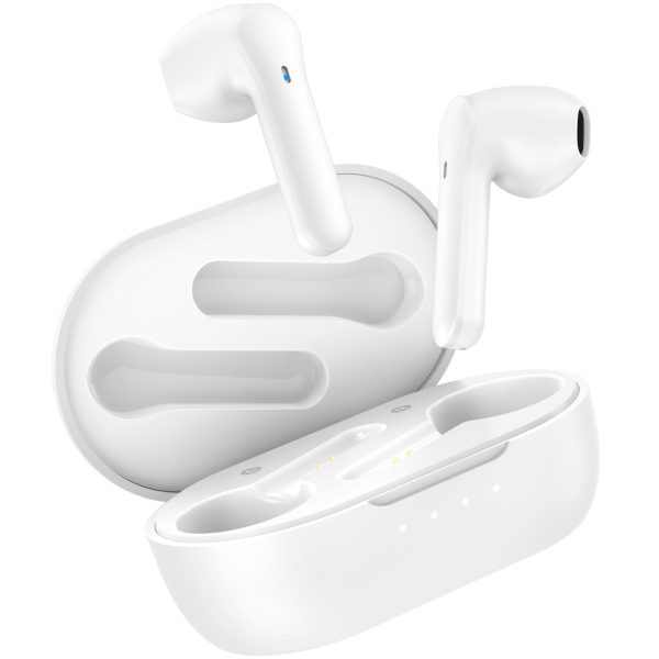 MPBH480BW_White BG(2) Mpow MX3 Upgraded Bluetooth Earbuds in Ear with Wireless Charging Case/USB-C, Wireless Earphones Hi-Fi Stereo Sound, Bluetooth 5.0 Headphones with Mic, Touch Control/25H/IPX7 for Sports/Work/Commute/3 Modes - White - Image 1
