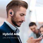 MPOW X6 ANC True Wireless Earbuds Bluetooth 5.1 with Low Latency Mode with Touch Control & 30 Hrs Playtime - Blue - Image 10