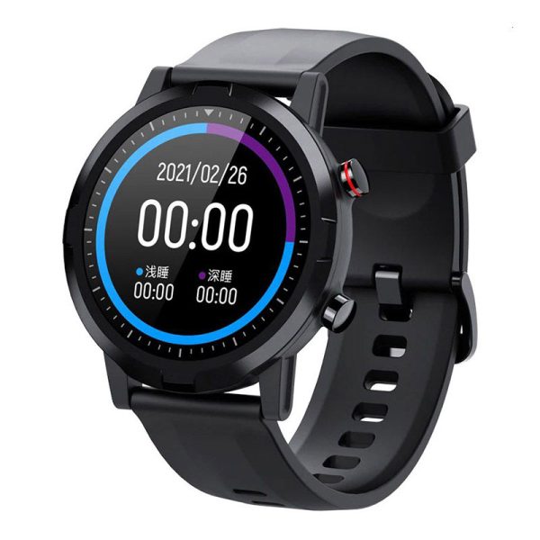 Haylou RT LS05s Smart Watch with Online dial replacement | Heart rate monitoring 12 sport modes | 20-day battery life - Black - Image 1