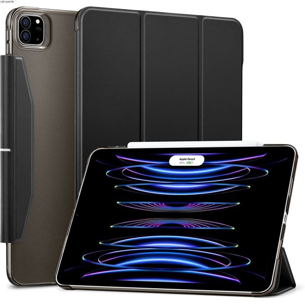 ipad pro 11 ascend trifold black esr iPad Pro 11 2022 / 2021 Ascend Trifold Hard Smart Case by ESR - Black - Image 1