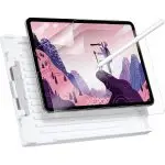 iPad Pro 11 M2 / M1 & iPad Air 5 M1 / Air 4 A14 Bionic Paper Feel Protector Put Pencil to Paper, Thin and Responsive, Easy Application Tray, Scratch Protection, Draw Like on Paper by ESR - 2 PACK