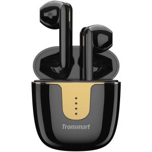 Tronsmart Onyx Ace True Wireless Earbuds with aptX Technology & Quad Mic Setup for Crystal Clear Calls - Black