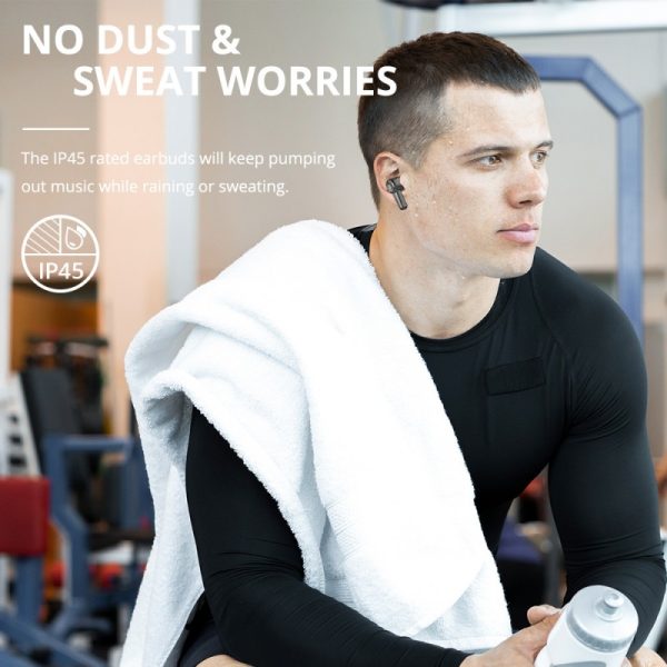 Tronsmart Apollo Air Plus with In Ear Detection, Wireless Charging, TrueWireless™ Stereo Plus Hybrid ANC Earbuds with Bluetooth 5.2, Asynchronous Transmission, 35dB full frequency ANC - Black - Image 7
