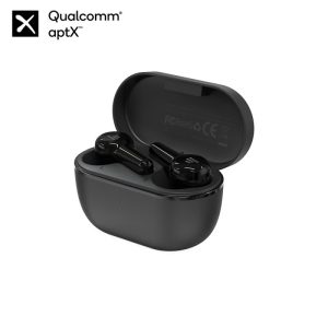 Tronsmart Apollo Air Plus with In Ear Detection, Wireless Charging, TrueWireless™ Stereo Plus Hybrid ANC Earbuds with Bluetooth 5.2, Asynchronous Transmission, 35dB full frequency ANC - Black