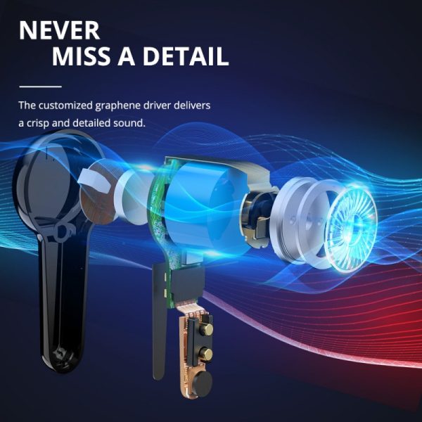 Tronsmart Apollo Air Plus with In Ear Detection, Wireless Charging, TrueWireless™ Stereo Plus Hybrid ANC Earbuds with Bluetooth 5.2, Asynchronous Transmission, 35dB full frequency ANC - Black - Image 15