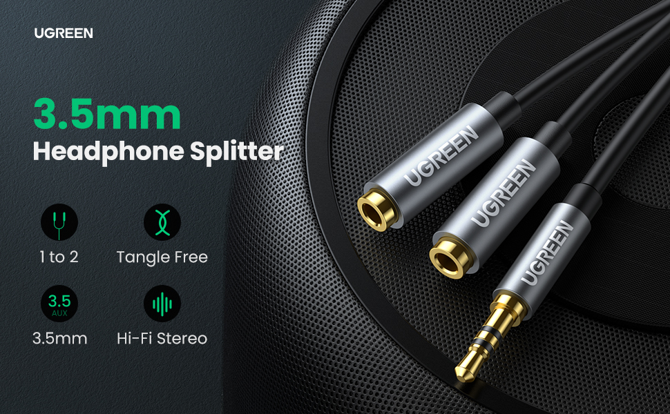 3.5mm Headphone Splitter Cable for PC – UGREEN