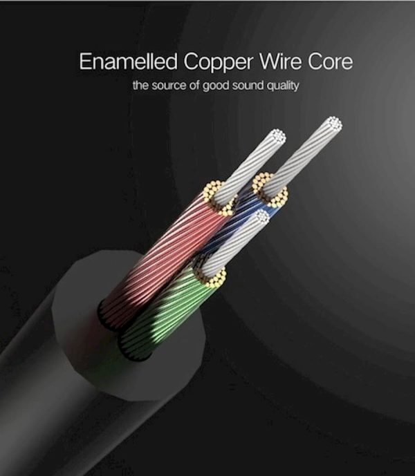 UGREEN AUX Audio Cable 3.5mm to 3.5mm - 3 feet - Black - 10733 - Image 3