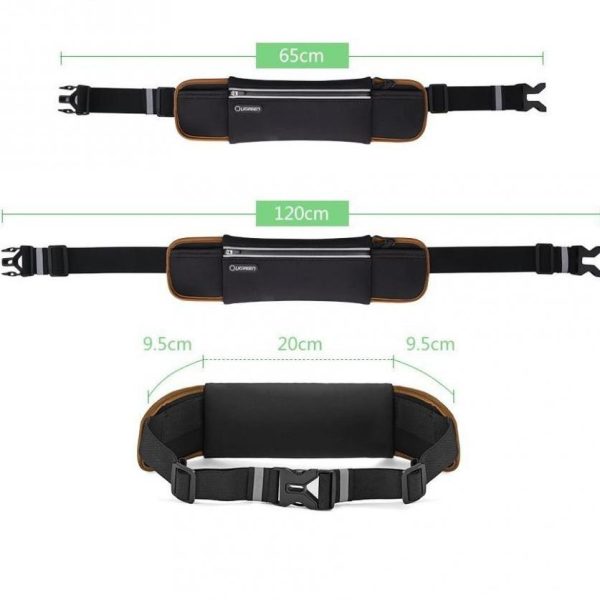 4100ef39-569a-474a-ad23-4831eadda115_2048x2048 UGREEN Sports Running Waist Band for Keeping Phones & Keys & other valuables - Black - 20818 - Image 3