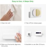 UGREEN Wall Mount Phone Holder with Adhesive Strips - White - 30394 - Image 3