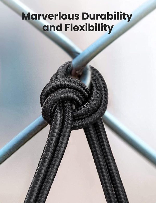 UGREEN USB-C to USB-C Cable USB Type C 60W Power Delivery PD Charging Cord - 6 Feet - Black - 50152 - Image 2