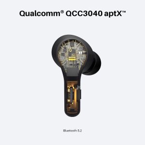 Tribit Flybuds C1 Qualcomm QCC3040 Bluetooth 5.2, 4 Mics CVC 8.0 Call Noise Reduction 50H Playtime Clear Calls Volume Control True Wireless Bluetooth Earbuds Earphones - Image 3