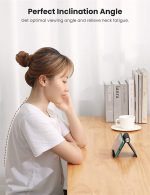 UGREEN Cell Phone Stand Holder for Desk Adjustable Angles - Black - 50747 - Image 4