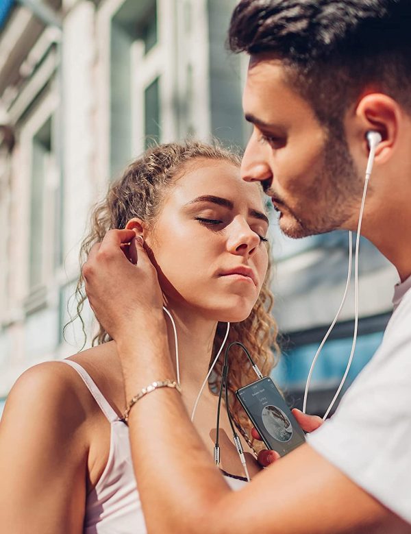 UGREEN Headphone Splitter 3.5mm Audio Stereo Y Splitter Extension Braided Cable Dual Headphone Jack Adapter for Earphone - 20 cm - Black - 10532 - Image 5