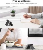 UGREEN Cell Phone Stand Holder for Desk Adjustable Angles - Black - 50747 - Image 7