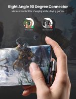 UGREEN USB C Cable 90 Degree Type C Cable 18W Fast Charging USB A to USB C Cable Right Angle - 6 feet - Black - 20857 - Image 5