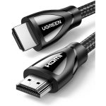 UGREEN HDMI Cable 8K 60Hz HDMI 2.1 Cable 48Gbps Ultra High Speed 4K 120Hz Braided HDMI Cable Dynamic HDR Dolby Vision HDR10 4:4:4 eARC Compatible with PS5 PS4 Xbox UHD TV - 80405 - 15 Feet - Black