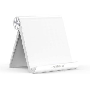 UGREEN Tablet iPad Stand Holder for Desk Adjustable Angles - White - 30485