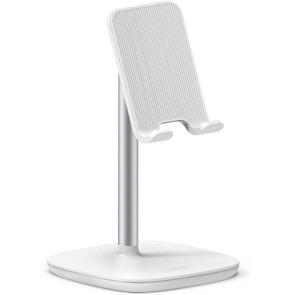 ugreen-desktio-stand-white UGREEN Cell Phone Stand Desk Holder Adjustable - White - 60343 - Image 1