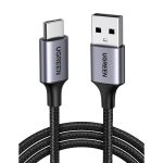 UGREEN USB Type C Cable Nylon Braided USB A to USB C Fast Charger Compatible - 3 feet - Black - 60126