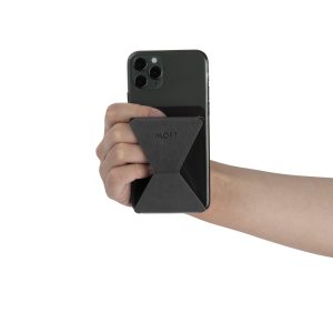 MOFT X Stick On Phone Stand & Wallet - MS007S - Black - Image 3