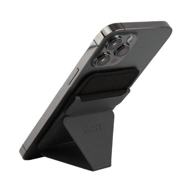 MOFT Snap on Phone Stand & Wallet - MagSafe Compatible - MS007M - Gray - Image 1