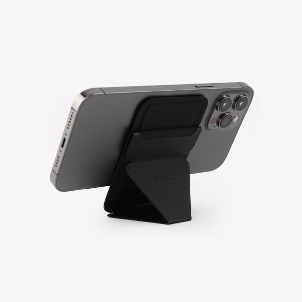 136-100_1512x MOFT Snap on Phone Stand & Wallet - MagSafe Compatible - MS007M - Black - Image 2