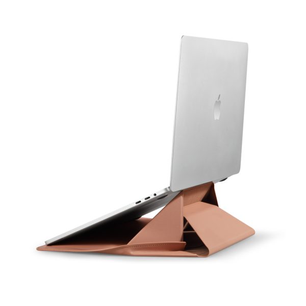 MOFT Carry Sleeve & Stand for 13" Macbook pro and 11"-12" laptops - MB002 -  Nude - Image 6