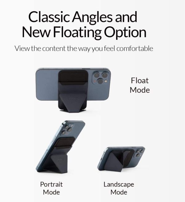 51HOEmwKjAL._AC_SL1001_ MOFT Snap on Phone Stand & Wallet - MagSafe Compatible - MS007M - Black - Image 7