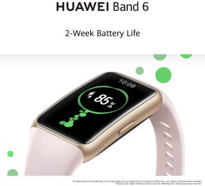 HUAWEI Band 6 Fitness Tracker Smartwatch for Men Women, 1.47''AMOLED Color Screen, SpO2,24H Heart Rate Monitor,14 Days Battery Life,Female Cycle Tracker, 5ATM Waterproof, Global Version - Pink - Image 10