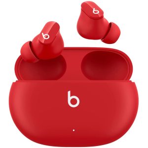 Beats Studio Buds – True Wireless Noise Cancelling Earbuds – Compatible with Apple & Android, Built-in Microphone, IPX4 Rating, Sweat Resistant Earphones, Class 1 Bluetooth Headphones - Red - OP