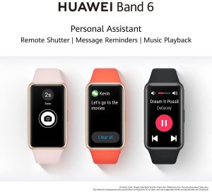 HUAWEI Band 6 Fitness Tracker Smartwatch for Men Women, 1.47''AMOLED Color Screen, SpO2,24H Heart Rate Monitor,14 Days Battery Life,Female Cycle Tracker, 5ATM Waterproof, Global Version - Pink - Image 4